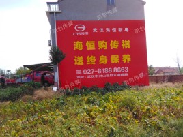 白河墙体广告影响褪色的因素