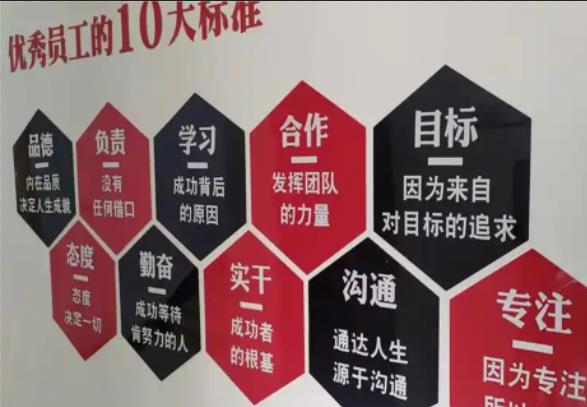 白河公司文化墙的作用