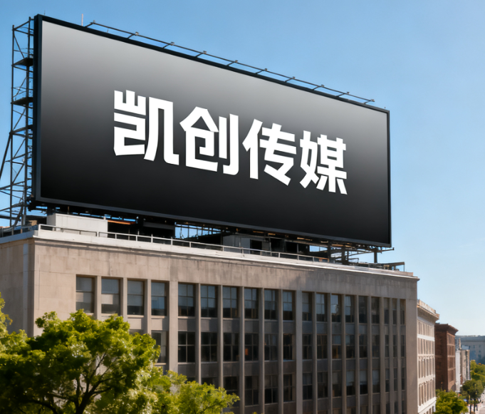 白河户外广告牌的设计与制作