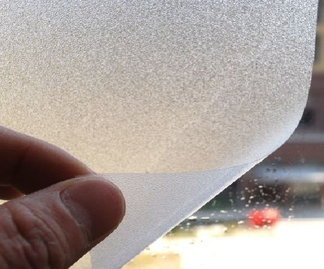 白河玻璃门外面粘广告用什么材料好？